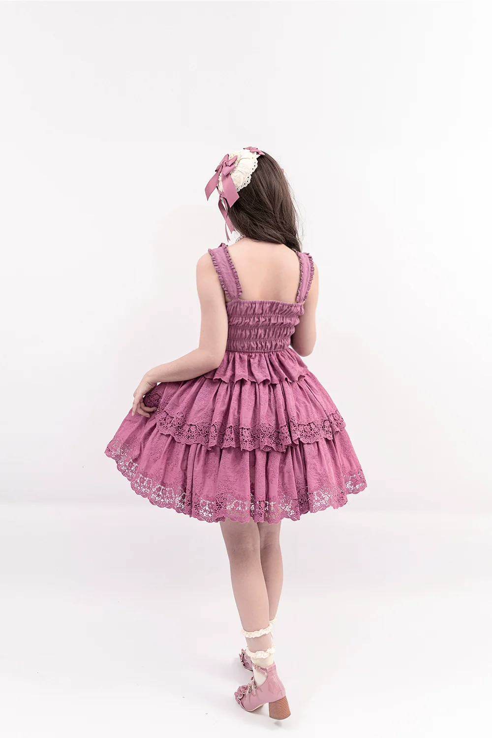 Forest Waltz - Classic Lolita Tiered Skirt Multi-layer Embroidered SK - Image 55