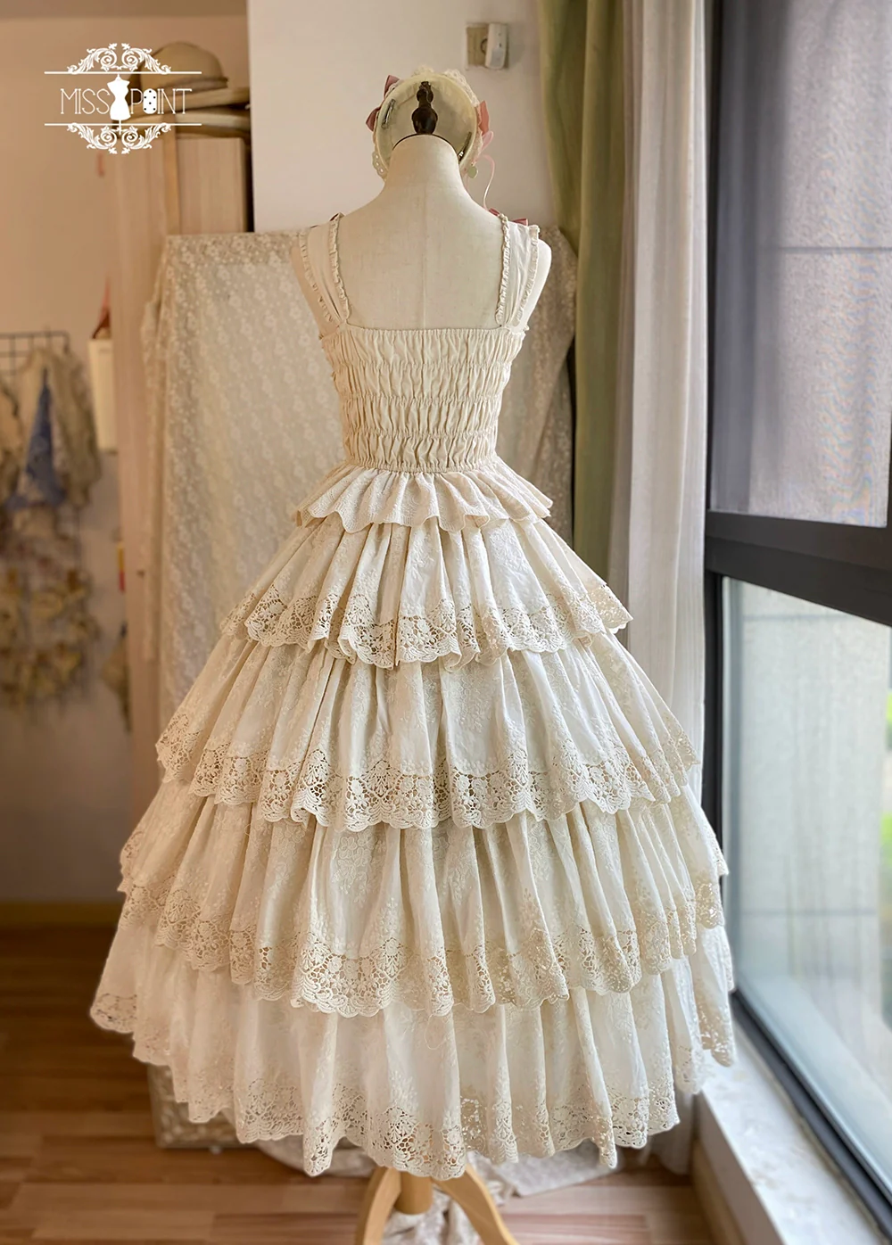 Forest Waltz - Classic Lolita Tiered Skirt Multi-layer Embroidered SK - Image 71