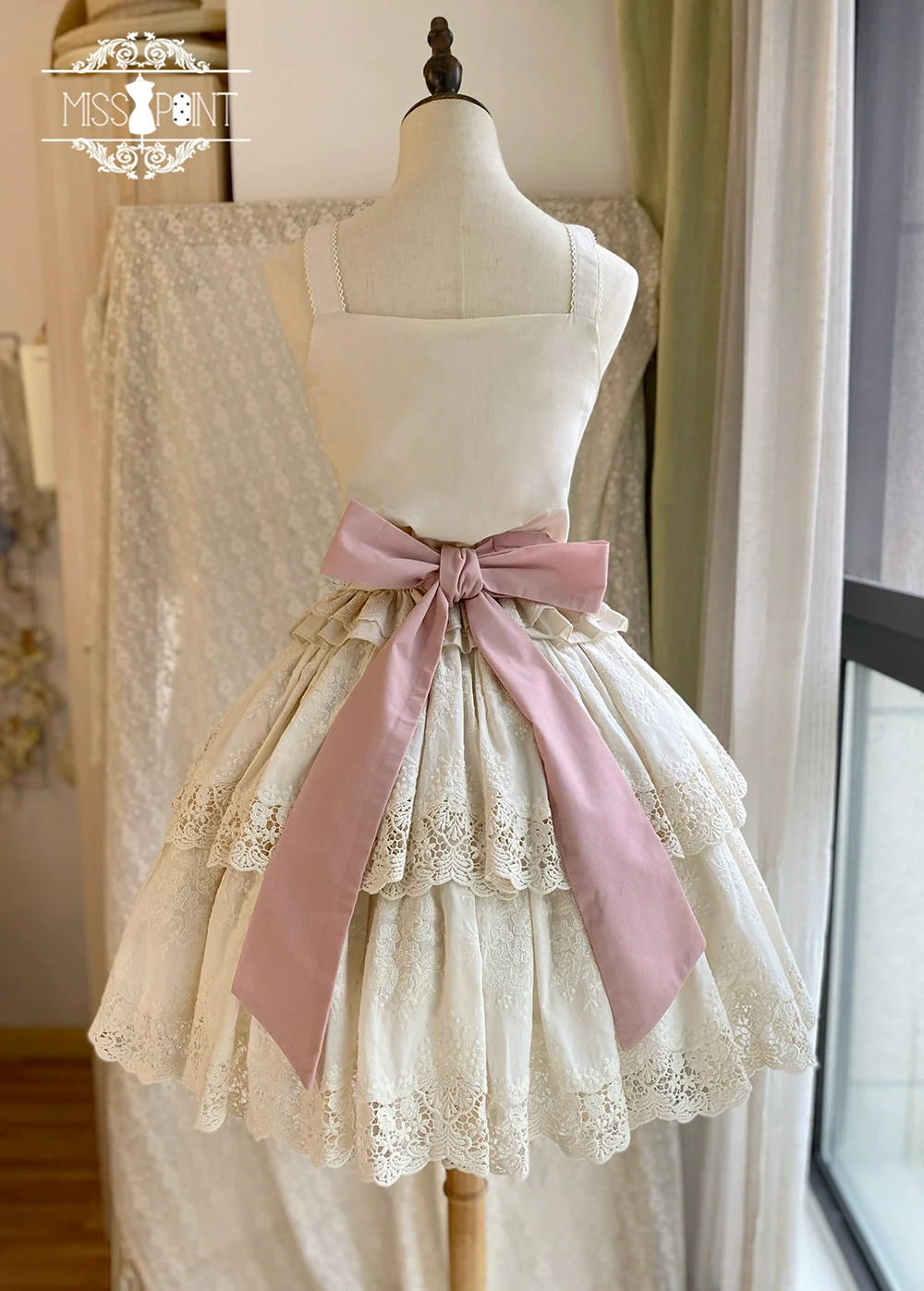 Forest Waltz - Classic Lolita Tiered Skirt Multi-layer Embroidered SK - Image 73