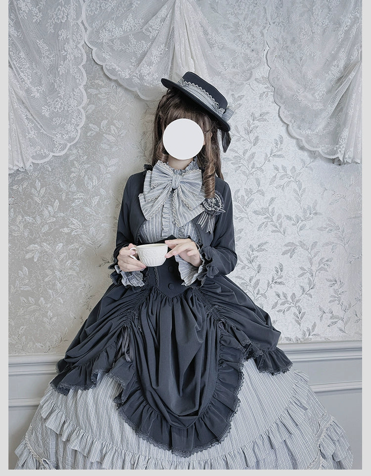 Alice Girl - Duke of Victoria - Classic Lolita Top Hat & Brooch - Image 27