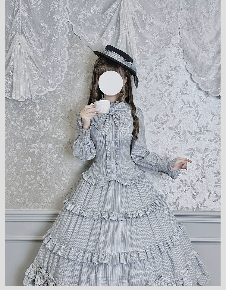 Alice Girl - Duke of Victoria - Classic Lolita Top Hat & Brooch - Image 28