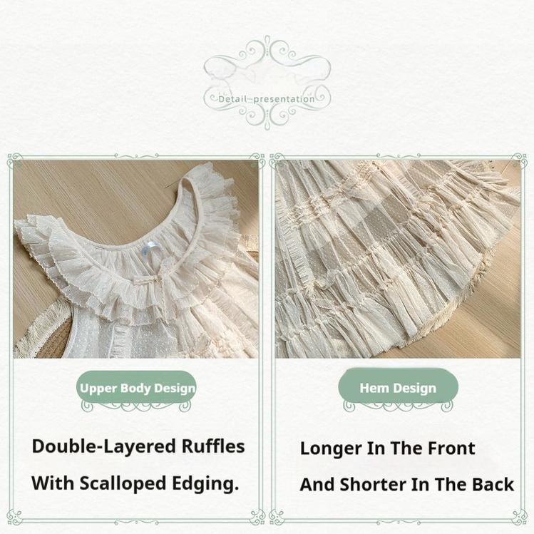 With PUJI - Letters and Poetry - Classic Lolita Tulle Over-Skirt for Summer - Image 17