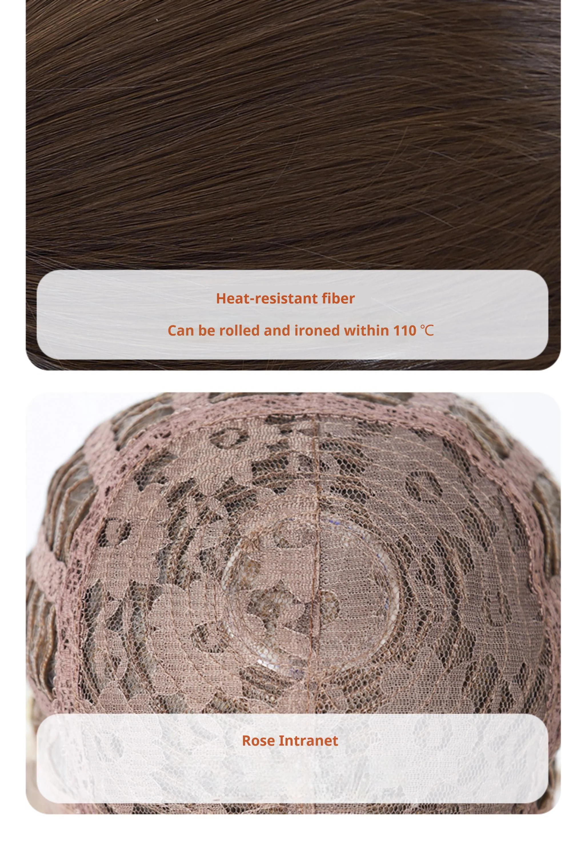 Sinwavy - Fairy Tale Town - Classic Lolita Wig Dark Brown Roman Curly Double Ponytail Wig - Image 14