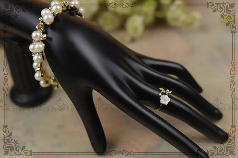 Flower Language - Classical Lolita Ring Delicate Flower Ring - Image 3