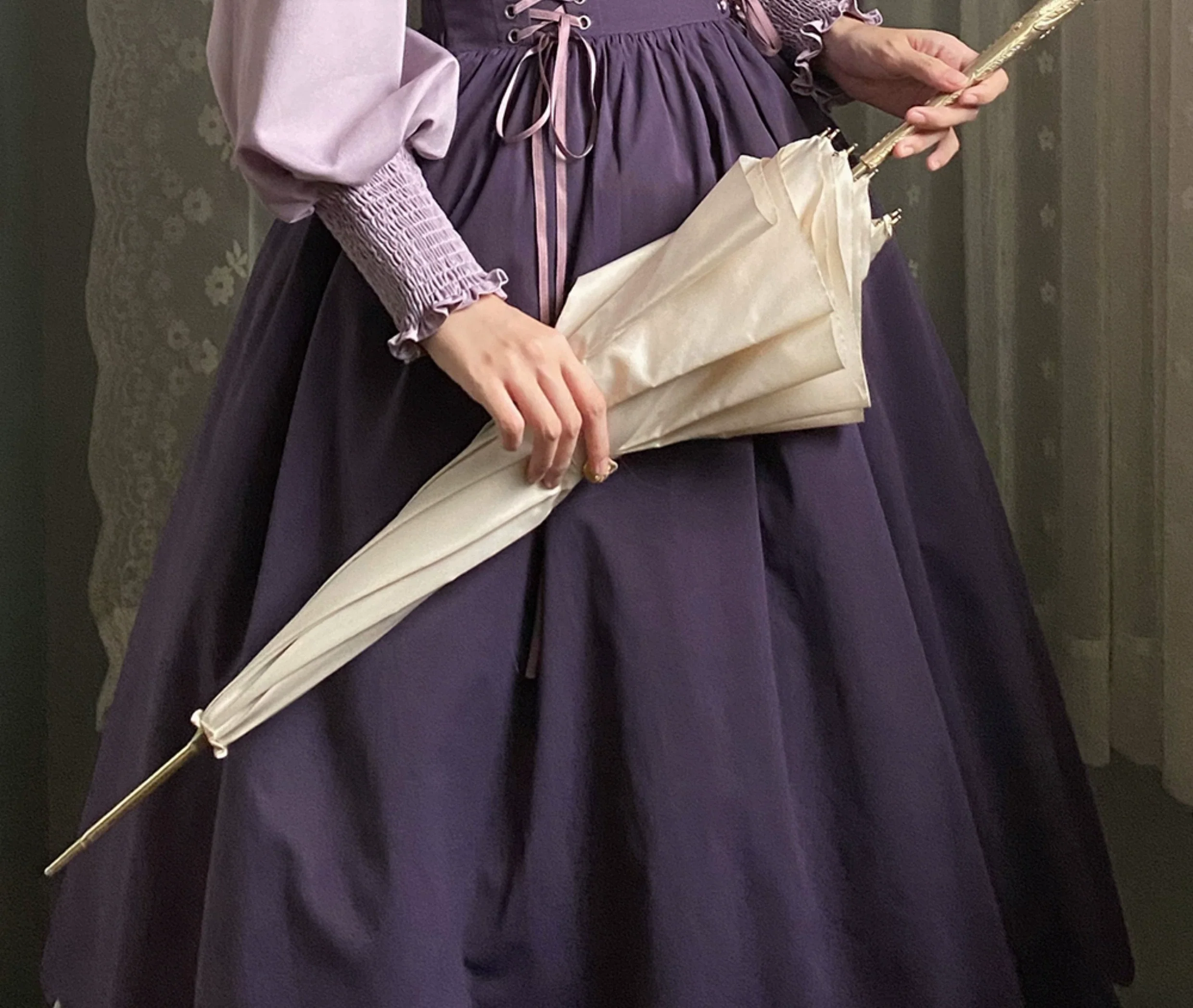 Countess's Autumn Travel - Vintage Lolita Shirt and Skirt - Image 16