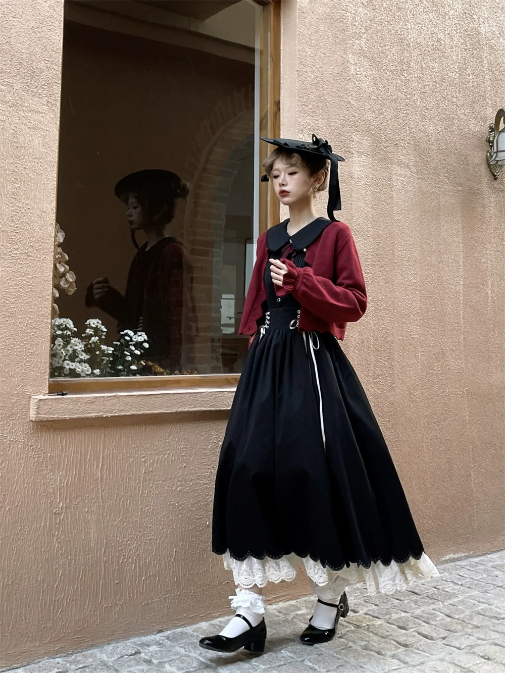 Countess's Autumn Travel - Vintage Lolita Shirt and Skirt - Image 30