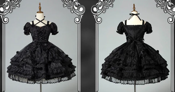 Puppets and Doll - Sweet Lolita OP Dress Multicolor - Image 19