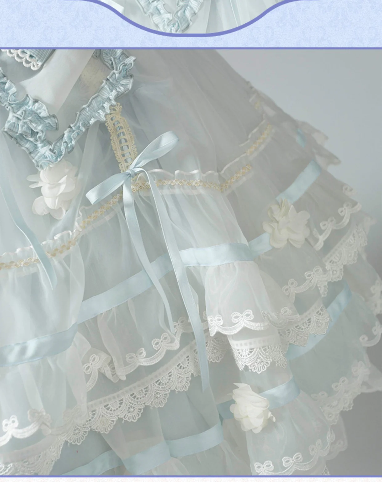 Puppets and Doll - Sweet Lolita OP Dress Multicolor - Image 7