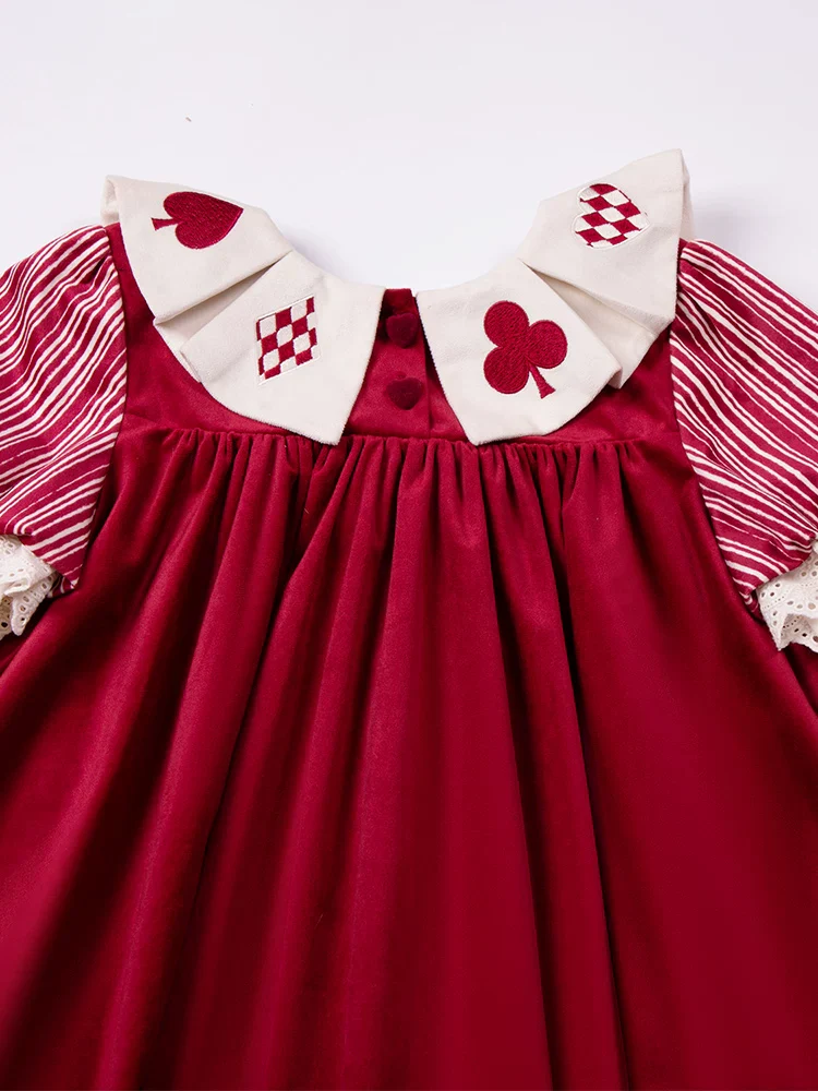 Puppet Mask - Clown Inspired Gothic Lolita OP Dress, Loose Fit - Image 33
