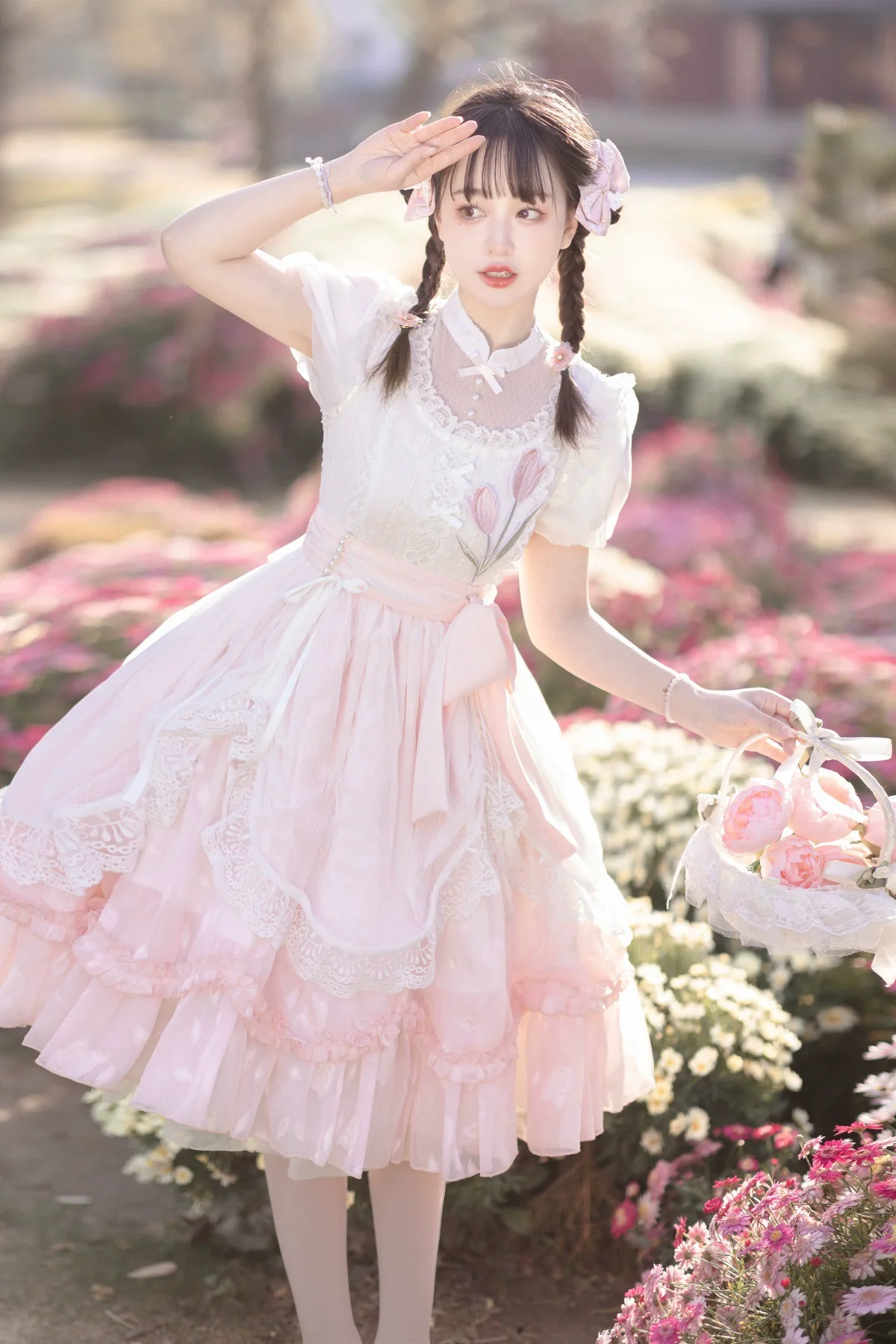 Elegant Lolita Dress Short Sleeve OP - Image 11