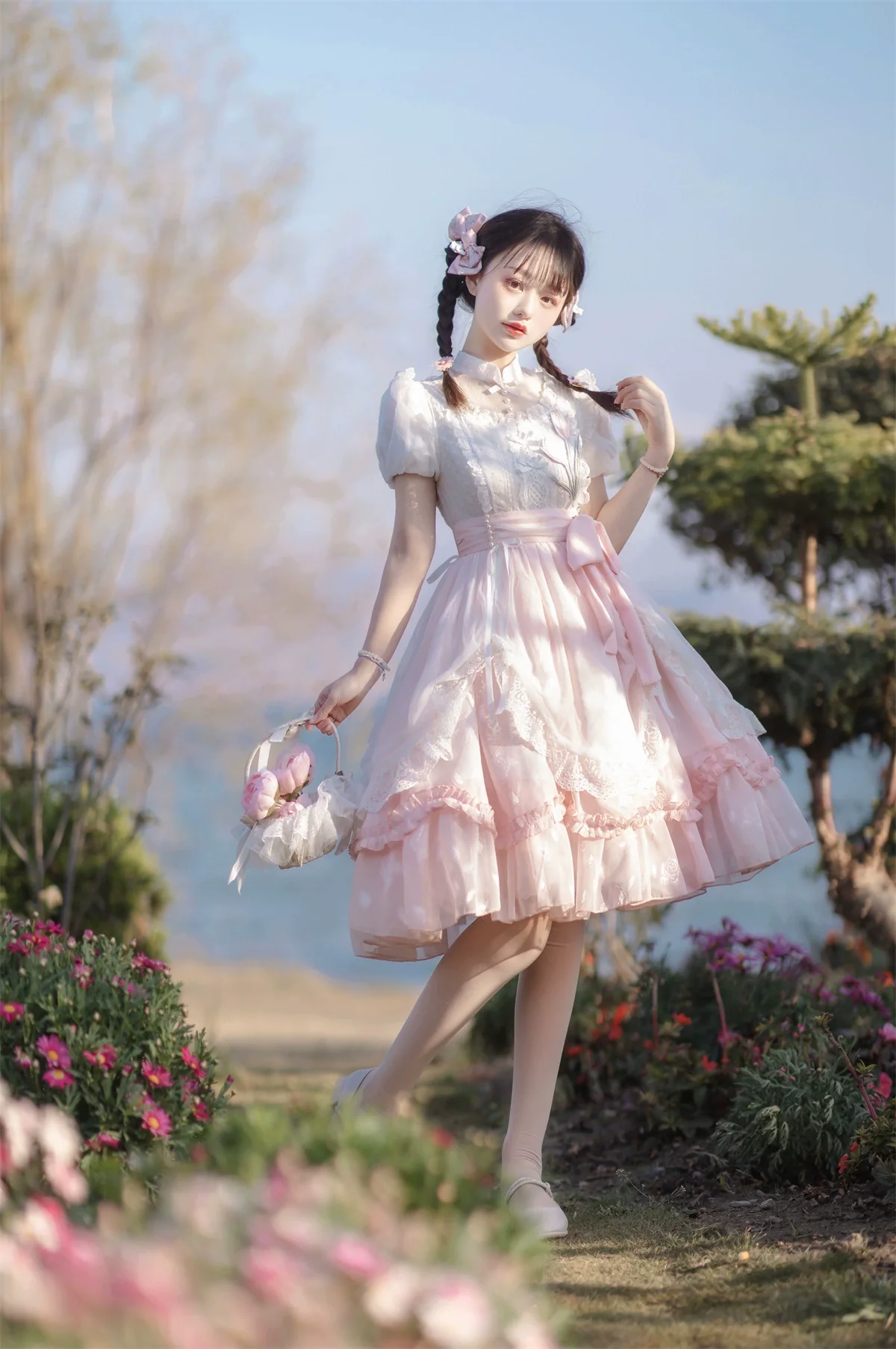 Elegant Lolita Dress Short Sleeve OP - Image 13