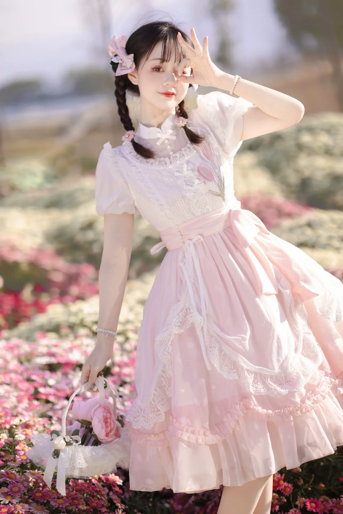 Elegant Lolita Dress Short Sleeve OP - Image 14