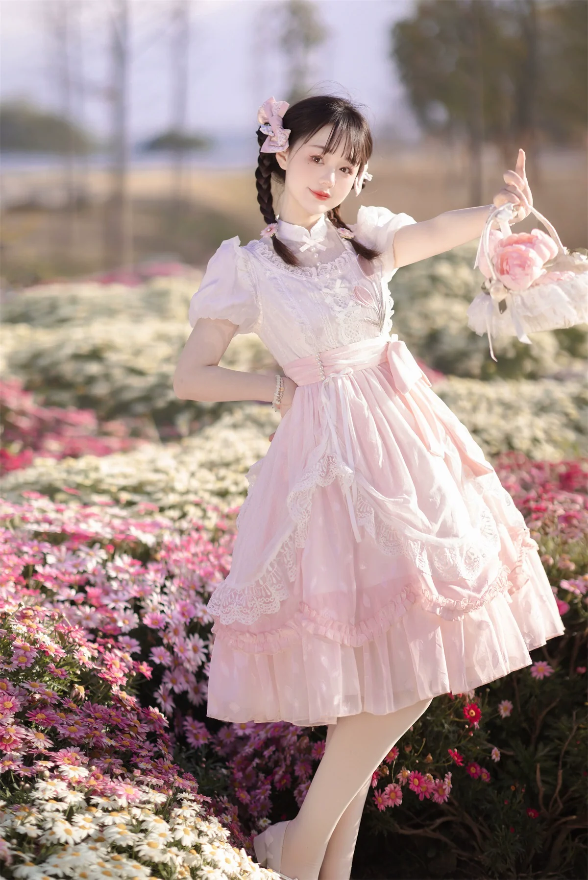 Elegant Lolita Dress Short Sleeve OP - Image 16