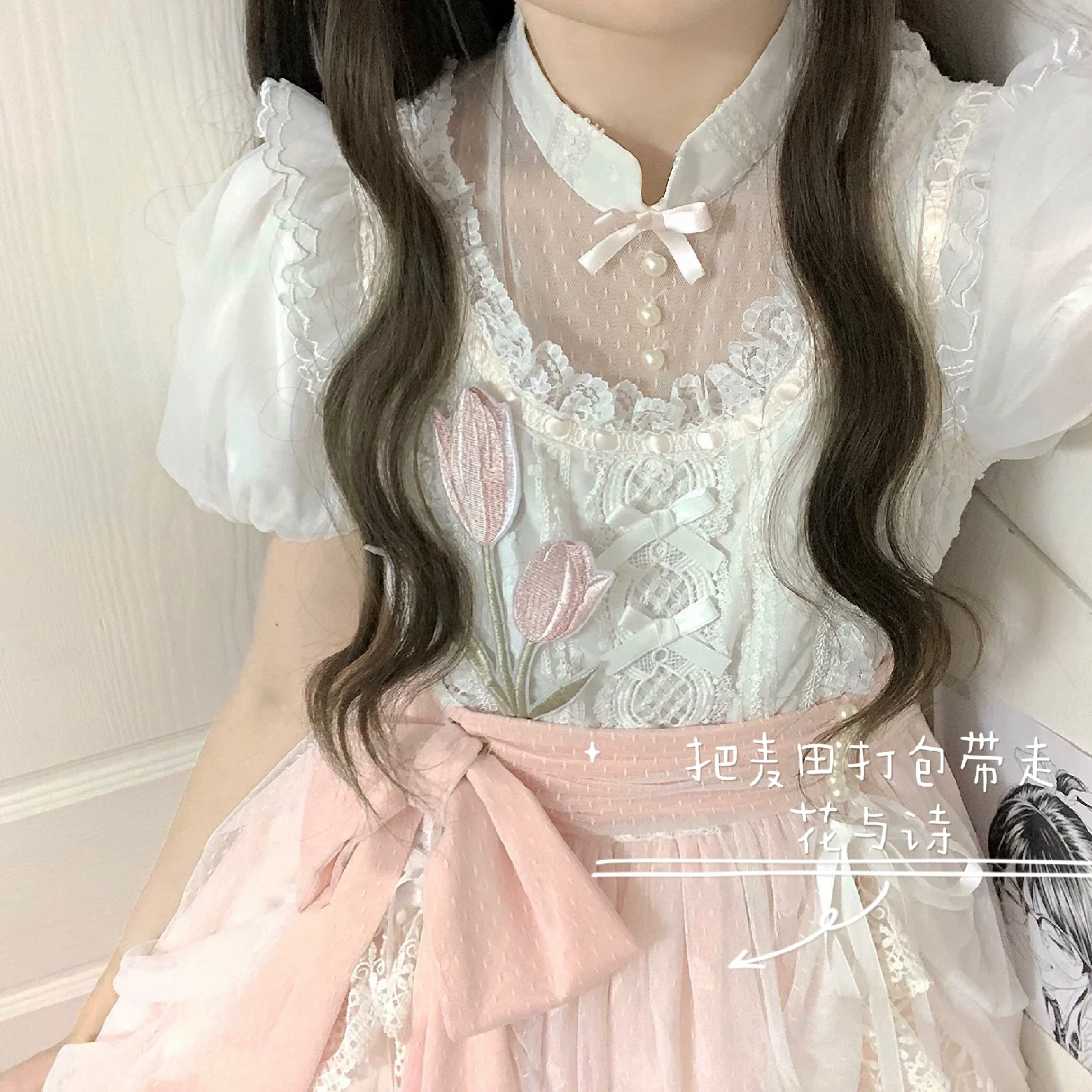 Elegant Lolita Dress Short Sleeve OP - Image 20