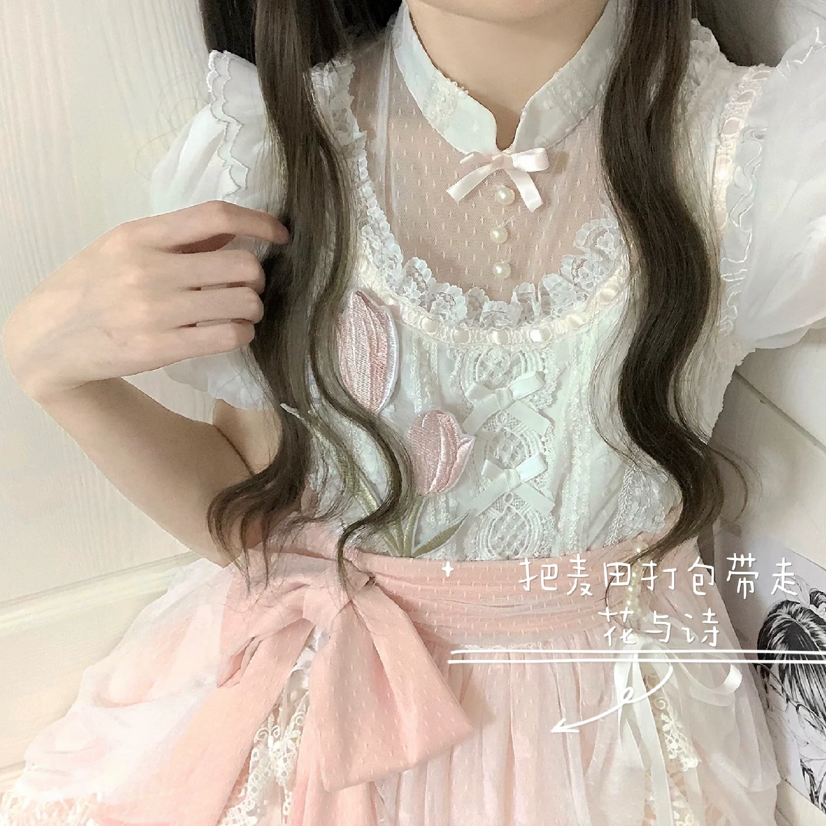 Elegant Lolita Dress Short Sleeve OP - Image 22