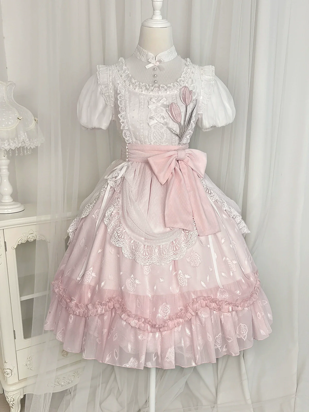 Elegant Lolita Dress Short Sleeve OP - Image 3
