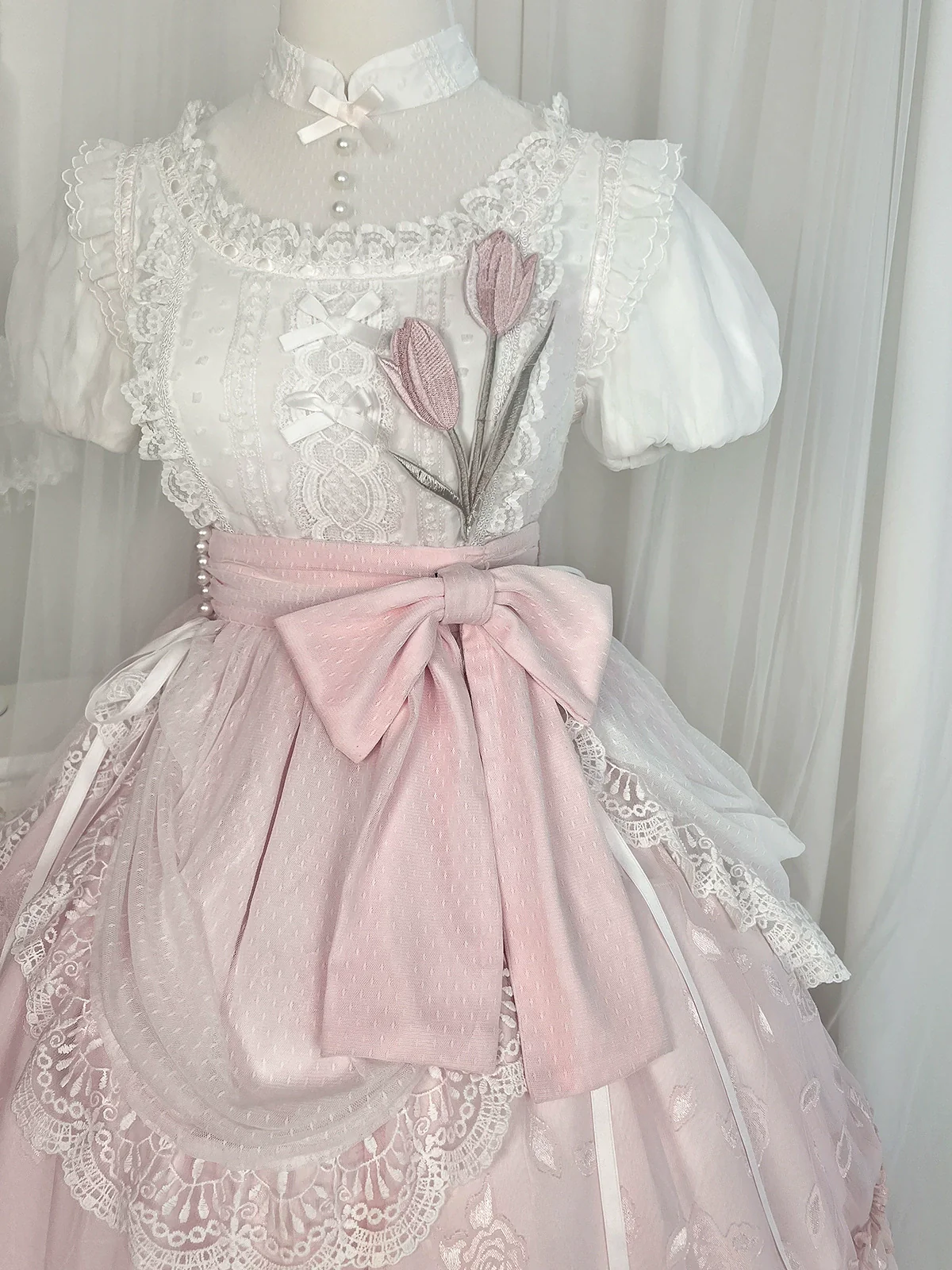 Elegant Lolita Dress Short Sleeve OP - Image 5