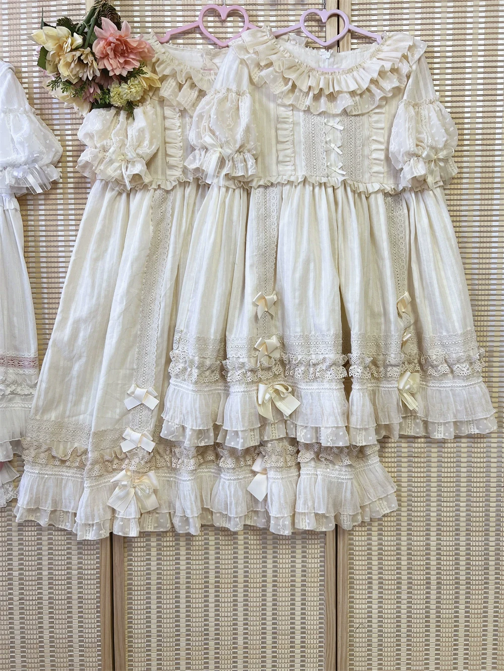 Meow Lullaby - Cotton Kawaii Lolita OP Dress with Removable Kitty Apron - Image 23