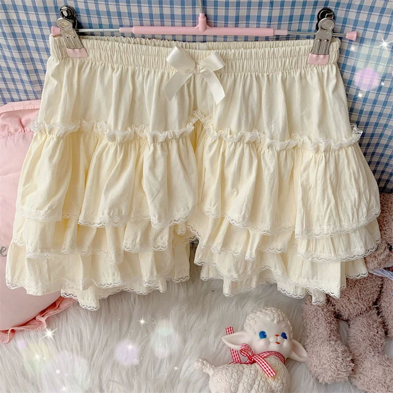 Cotton Lolita Bloomer, Loose Ruffled Hem - Image 14