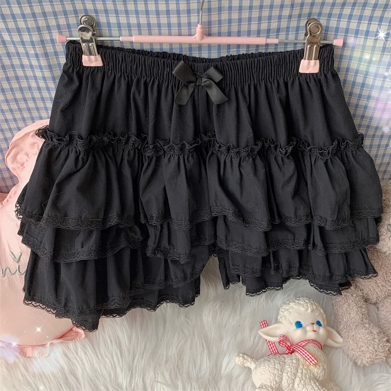 Cotton Lolita Bloomer, Loose Ruffled Hem - Image 15