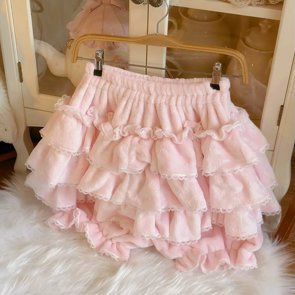 Cotton Lolita Bloomer, Loose Ruffled Hem - Image 19