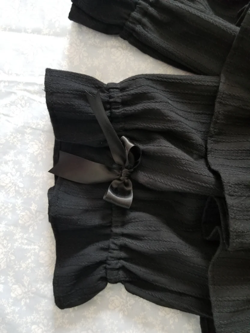Cotton Lolita Bloomers, Tiered Ruffles - Image 10