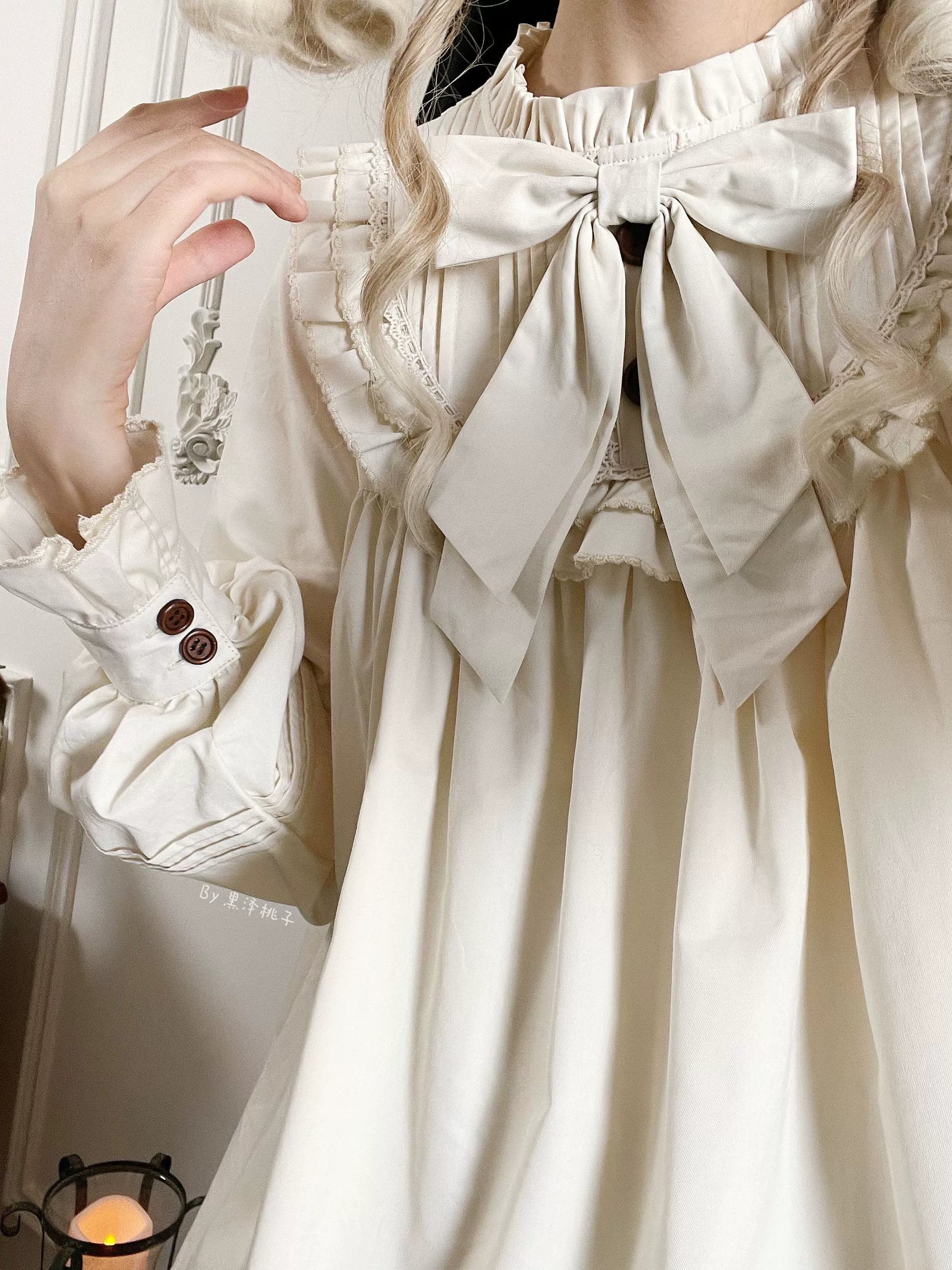 Lullaby - Cotton Lolita OP Dress Kawaii Lolita Bloomers - Image 14