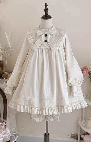Lullaby - Cotton Lolita OP Dress Kawaii Lolita Bloomers - Image 24