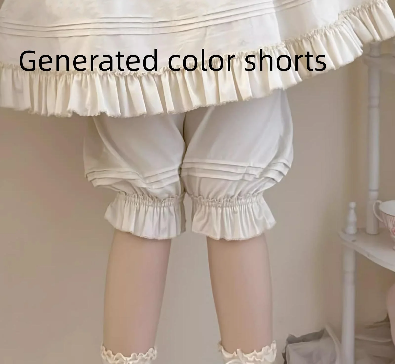 Lullaby - Cotton Lolita OP Dress Kawaii Lolita Bloomers - Image 28
