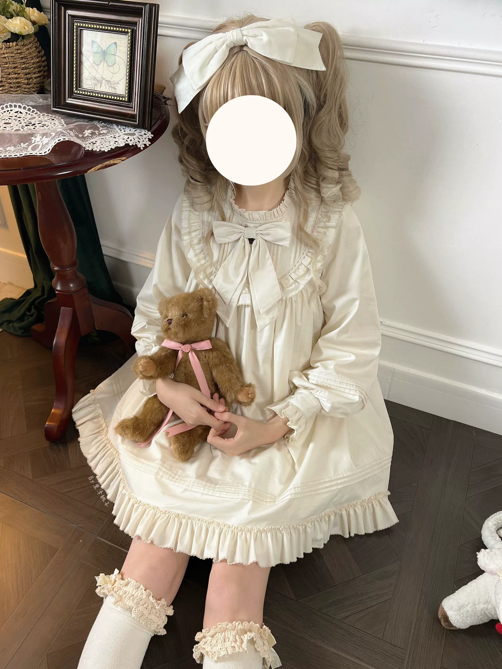 Lullaby - Cotton Lolita OP Dress Kawaii Lolita Bloomers - Image 9