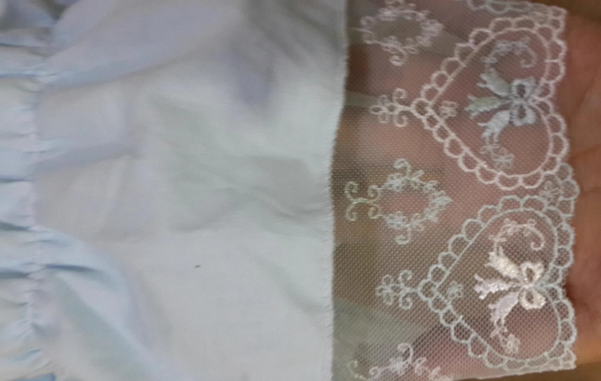 WangYan&Summer - Cotton Lolita Petticoat, Embroiodered Lace - Image 4
