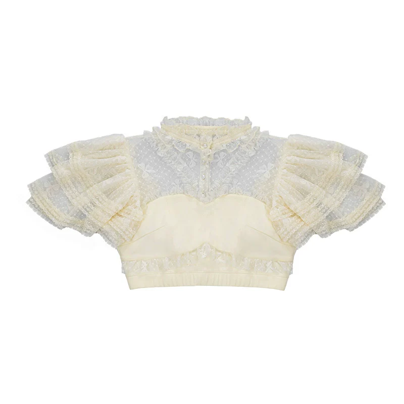 With PUJI - Letter and Poetry Sunflower Matters - Country Lolita JSK Embroidered Printed Lolita Dress - Image 20