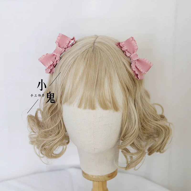 Xiaogui - Cute Lolita Headwear Ponytail Hairclips Daily Lolita Accessories - Image 10