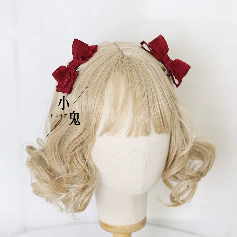 Xiaogui - Cute Lolita Headwear Ponytail Hairclips Daily Lolita Accessories - Image 15