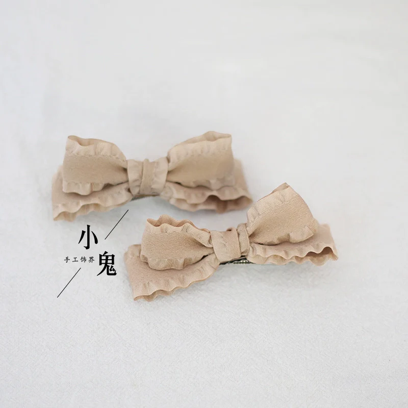 Xiaogui - Cute Lolita Headwear Ponytail Hairclips Daily Lolita Accessories - Image 16