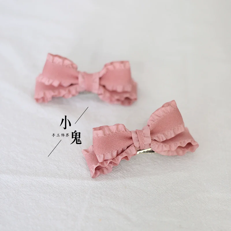 Xiaogui - Cute Lolita Headwear Ponytail Hairclips Daily Lolita Accessories - Image 18