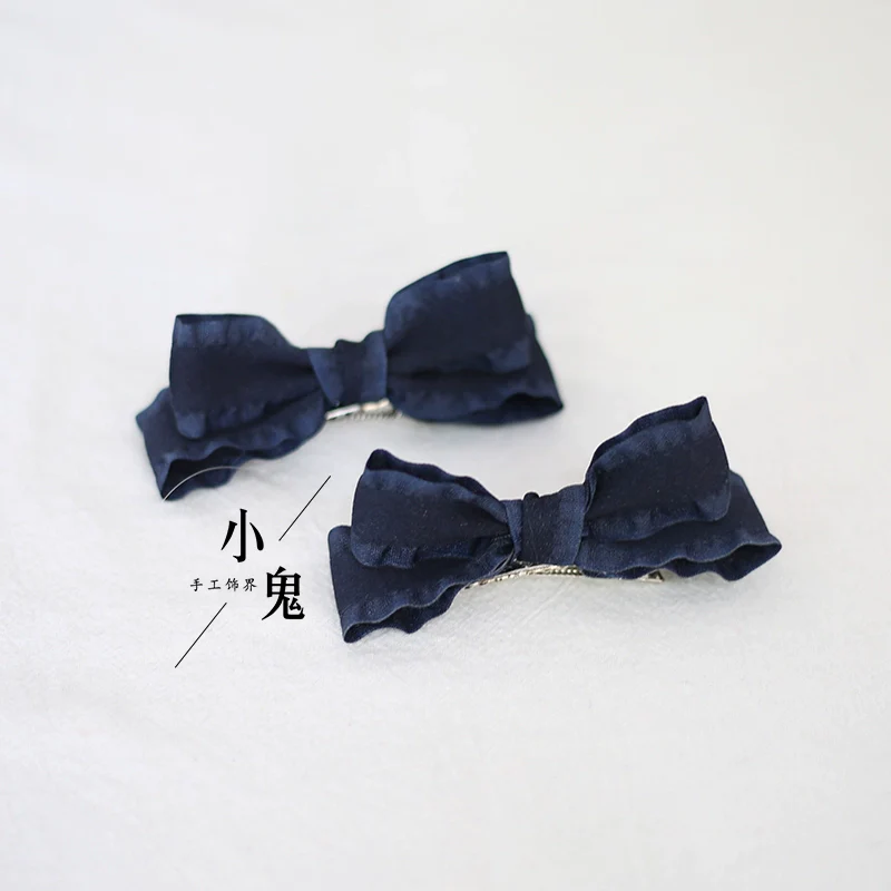Xiaogui - Cute Lolita Headwear Ponytail Hairclips Daily Lolita Accessories - Image 19