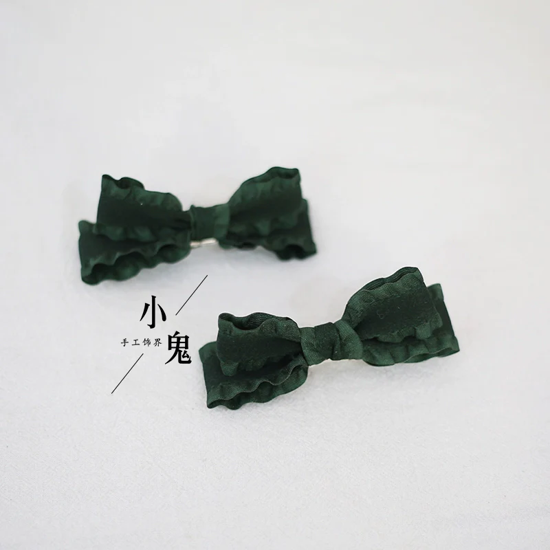 Xiaogui - Cute Lolita Headwear Ponytail Hairclips Daily Lolita Accessories - Image 23