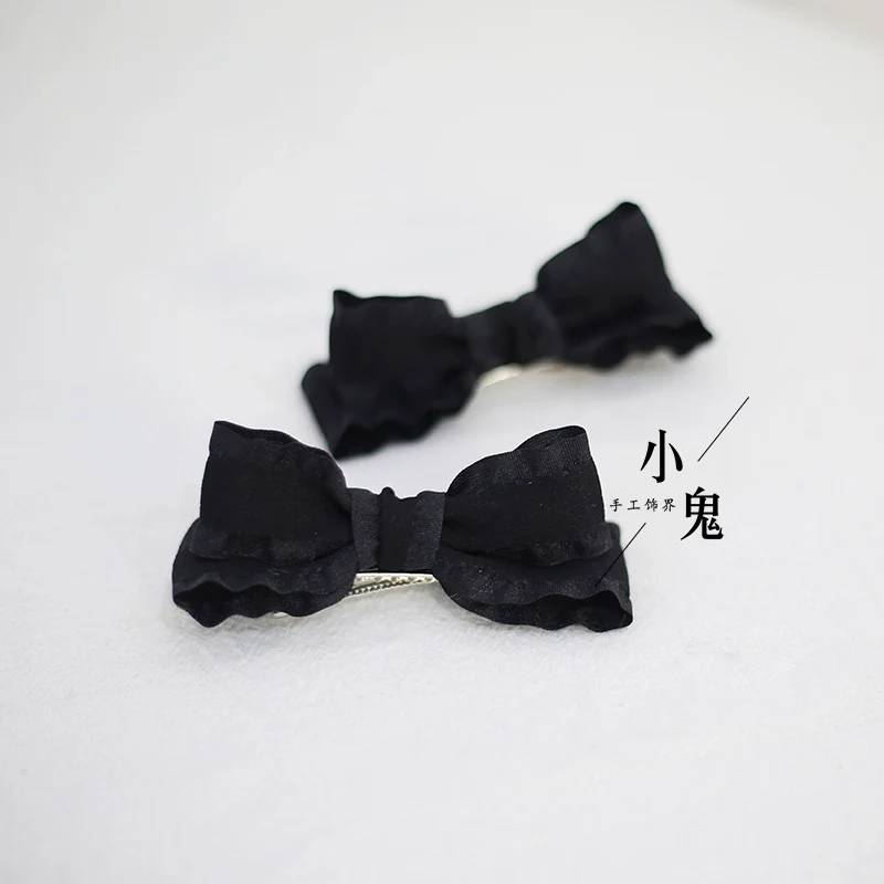 Xiaogui - Cute Lolita Headwear Ponytail Hairclips Daily Lolita Accessories - Image 24