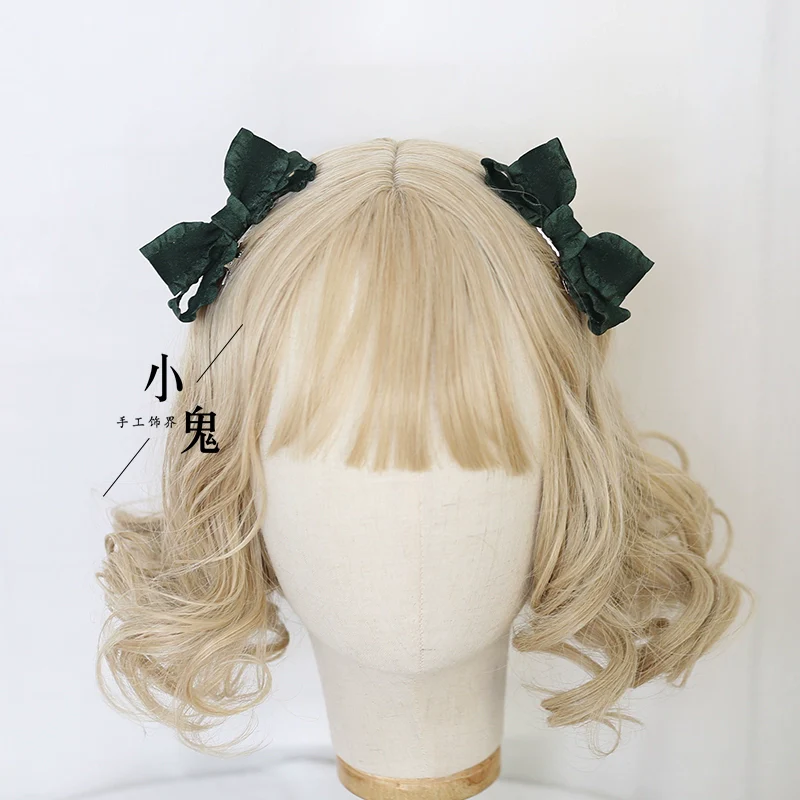 Xiaogui - Cute Lolita Headwear Ponytail Hairclips Daily Lolita Accessories - Image 5