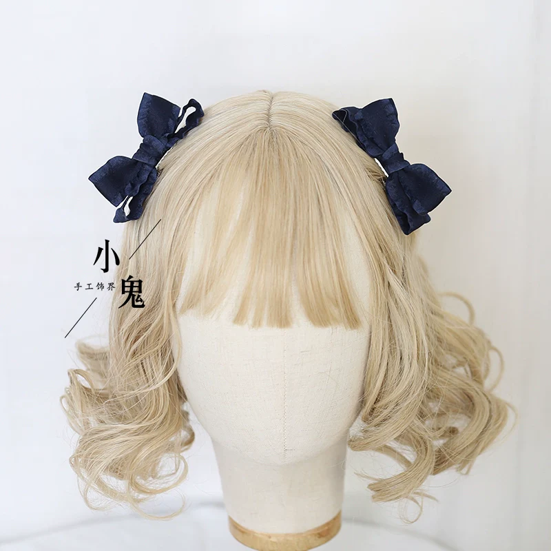 Xiaogui - Cute Lolita Headwear Ponytail Hairclips Daily Lolita Accessories - Image 6