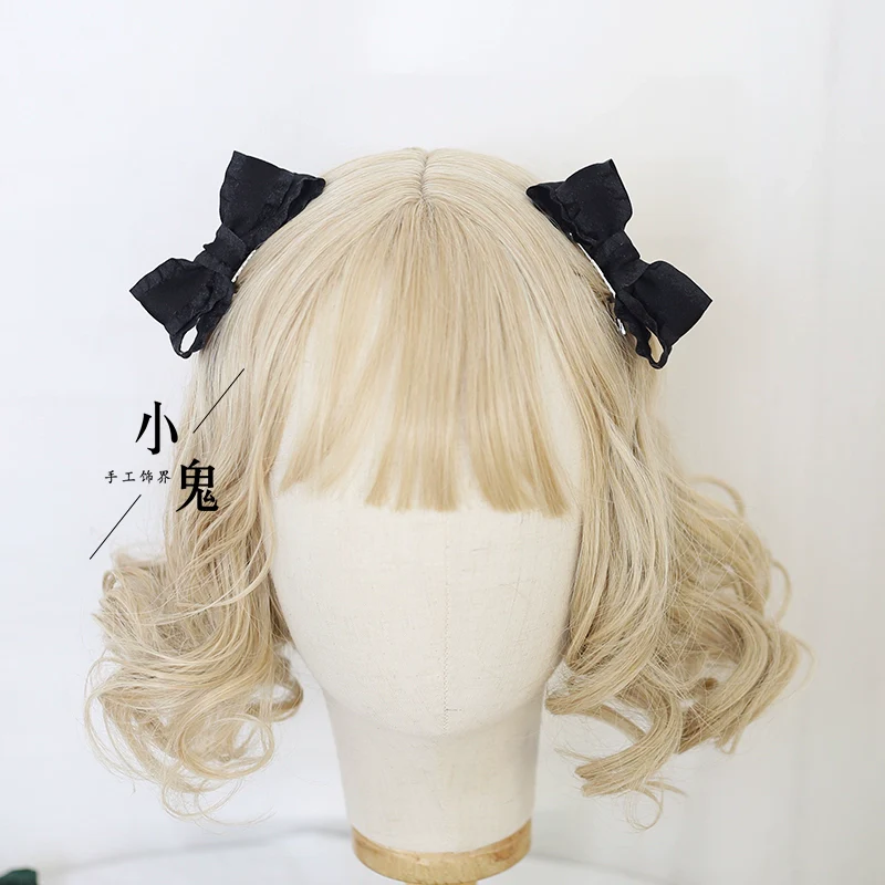 Xiaogui - Cute Lolita Headwear Ponytail Hairclips Daily Lolita Accessories - Image 7