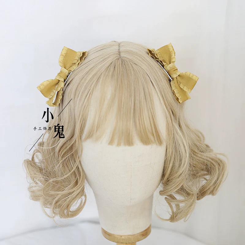 Xiaogui - Cute Lolita Headwear Ponytail Hairclips Daily Lolita Accessories - Image 9