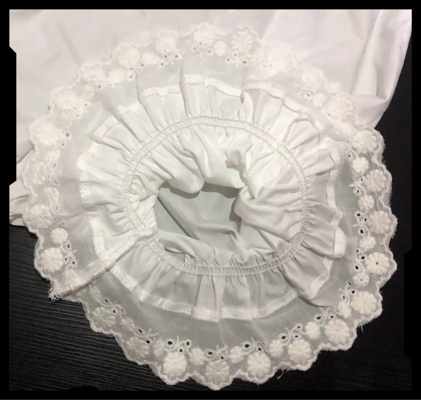 Daily Cotton Lolita Bloomers, Black and White - Image 9