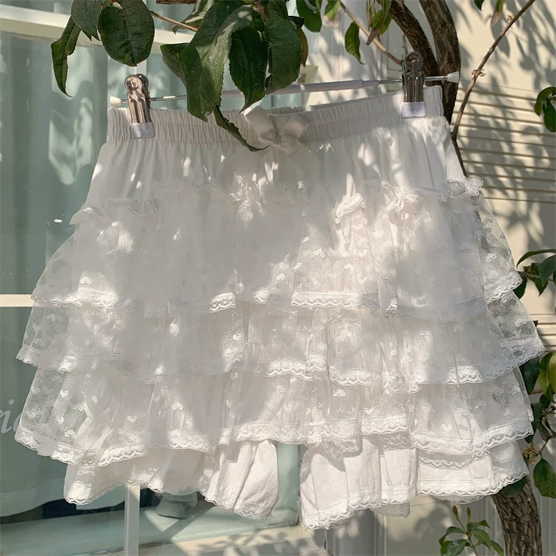 Daily Lolita Bloomers, Floral Cotton Summer Leggings - Image 12