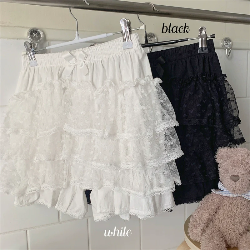 Daily Lolita Bloomers, Floral Cotton Summer Leggings - Image 13