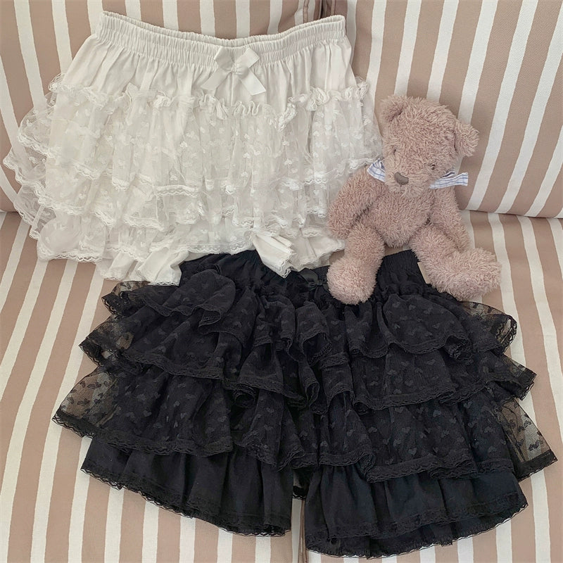 Daily Lolita Bloomers, Floral Cotton Summer Leggings - Image 14