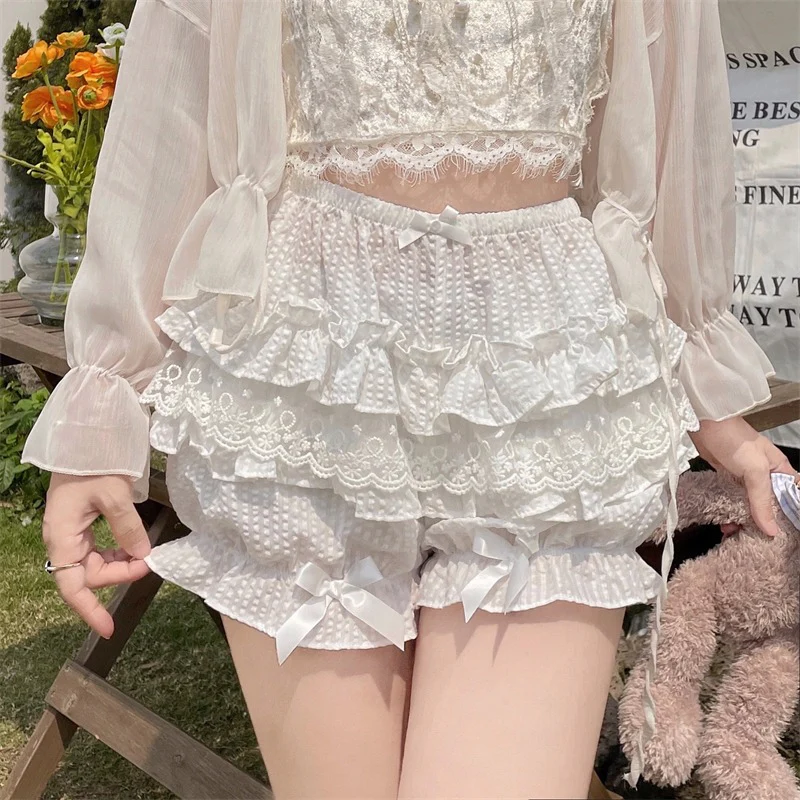 Daily Lolita Bloomers, Lace Leggings for Summer Wear - Image 10