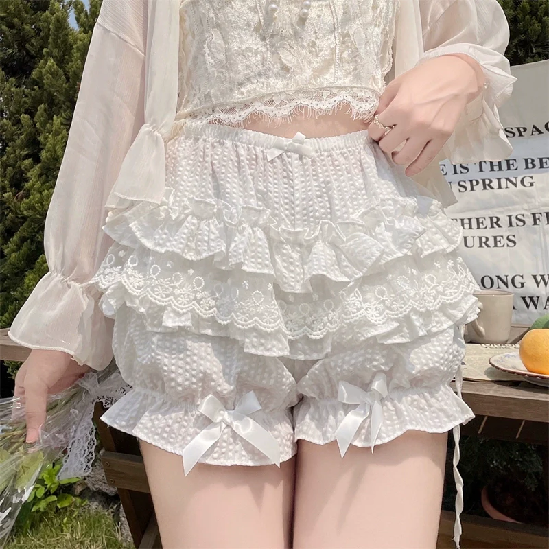 Daily Lolita Bloomers, Lace Leggings for Summer Wear - Image 11