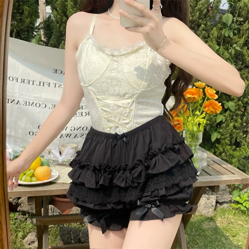 Daily Lolita Bloomers, Lace Leggings for Summer Wear - Image 16